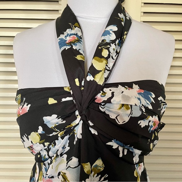 Band of Gypsies Halter Floral Maxi Dress - Picture 2 of 8